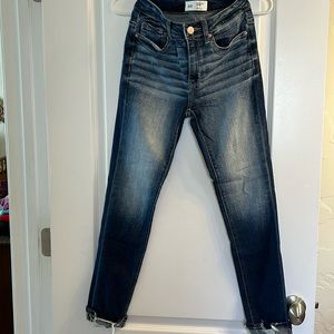 BKE Stella Mid Rise Slim Fit Ankle Skinny Jeans size 25